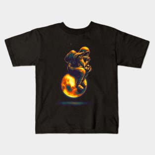 The Space Thinker Kids T-Shirt